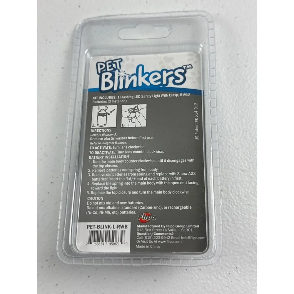 Pet Blinkers LED Safety Light For Large Breed Dogs